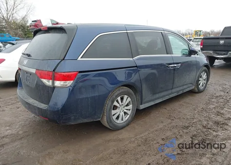 2017 Honda Odyssey Ex-L z USA, uszkodzony, nr VIN 5FNRL5H68HB012656